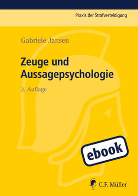 Jansen | Zeuge und Aussagepsychologie | E-Book | sack.de