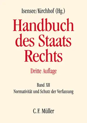 Badura / Battis / Borowski | Handbuch des Staatsrechts | Buch | 978-3-8114-5812-3 | www.sack.de