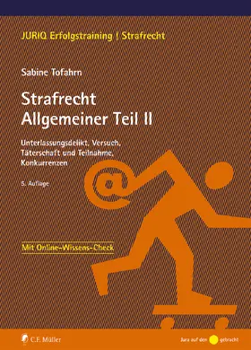 Tofahrn |  Strafrecht Allgemeiner Teil II | Buch |  Sack Fachmedien