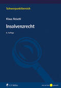 Reischl |  Insolvenzrecht | Buch |  Sack Fachmedien