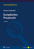 Heiderhoff |  Europäisches Privatrecht | Buch |  Sack Fachmedien