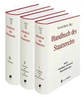 Kischel / Kube |  Handbuch des Staatsrechts | Buch |  Sack Fachmedien