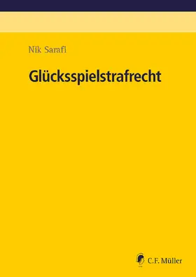 Sarafi |  Glücksspielstrafrecht | Buch |  Sack Fachmedien