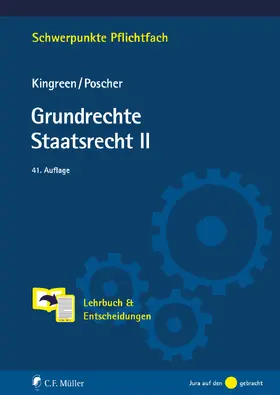 Kingreen / Poscher | Grundrechte. Staatsrecht II | E-Book | www.sack.de