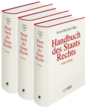 Isensee / Kirchhof |  Handbuch des Staatsrechts der Bundesrepublik Deutschland | Buch |  Sack Fachmedien
