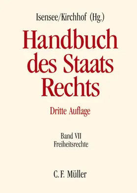 Arnauld / Bethge / Bullinger | Handbuch des Staatsrechts | Buch | 978-3-8114-7174-0 | sack.de