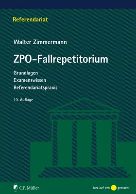 Zimmermann |  ZPO-Fallrepetitorium | Buch |  Sack Fachmedien