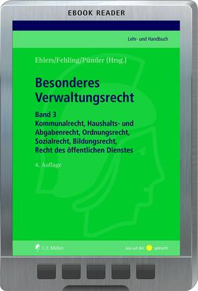 Ehlers / Fehling / Pünder |  Besonderes Verwaltungsrecht | eBook | Sack Fachmedien