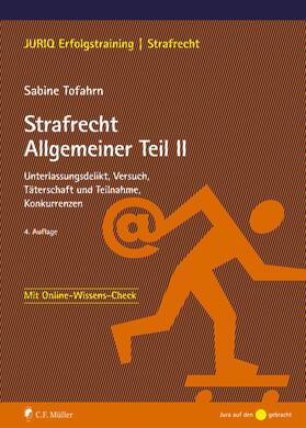 Tofahrn | Strafrecht Allgemeiner Teil II | E-Book | sack.de