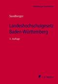 Sandberger |  Landeshochschulgesetz Baden-Württemberg | eBook | Sack Fachmedien