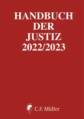 Deutscher Richterbund | Handbuch der Justiz 2022/2023 | Buch | 978-3-8114-8705-5 | www.sack.de
