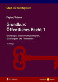 Papier / Krönke |  Grundkurs Öffentliches Recht 1 | eBook | Sack Fachmedien