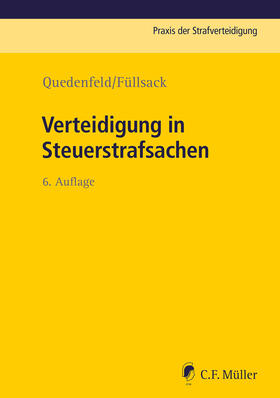 Quedenfeld / Füllsack  | Verteidigung in Steuerstrafsachen | Buch | 978-3-8114-8759-8 | sack.de