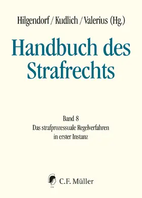 Hilgendorf / Kudlich / Valerius | Handbuch des Strafrechts - Band 8 | Buch | 978-3-8114-8808-3 | sack.de