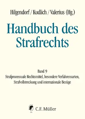 Hilgendorf / Kudlich / Valerius |  Handbuch des Strafrechts Band 09 | Buch |  Sack Fachmedien