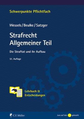 Wessels † / Wessels Beulke Satzger |  Strafrecht Allgemeiner Teil | eBook | Sack Fachmedien