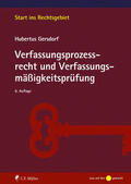 Gersdorf |  Verfassungsprozessrecht und Verfassungsmäßigkeitsprüfung | eBook | Sack Fachmedien