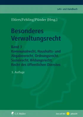 Ehlers / Fehling / Pünder |  Besonderes Verwaltungsrecht | Buch |  Sack Fachmedien