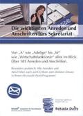 Hovermann / Marbach |  Die wichtigsten Anreden & Anschriften fürs Sekretariat | Buch |  Sack Fachmedien