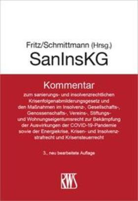 Fritz / Schmittmann | SanInsKG | Buch | 978-3-8145-1025-5 | sack.de