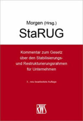 Morgen | StaRUG | Buch | 978-3-8145-1030-9 | sack.de