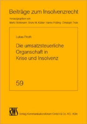 Piroth | Die umsatzsteuerliche Organschaft in Krise und Insolvenz | Buch | 978-3-8145-1659-2 | sack.de