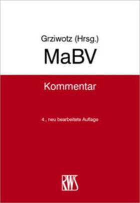 Grziwotz | MaBV | Buch | 978-3-8145-2011-7 | sack.de