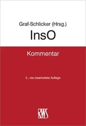 Graf-Schlicker |  InsO | Buch |  Sack Fachmedien