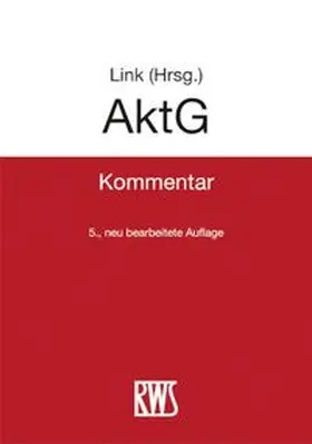 Link |  AktG | Buch |  Sack Fachmedien