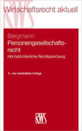 Bergmann |  Personengesellschaftsrecht | Buch |  Sack Fachmedien