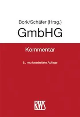 Bork |  GmbHG | Buch |  Sack Fachmedien