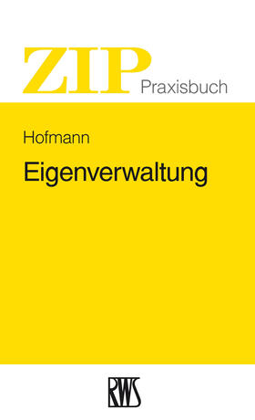 Hofmanns | Eigenverwaltung | E-Book | sack.de