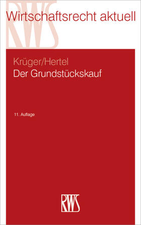 Krüger / Krüger/Hertel / Hertel | Der Grundstückskauf | E-Book | sack.de