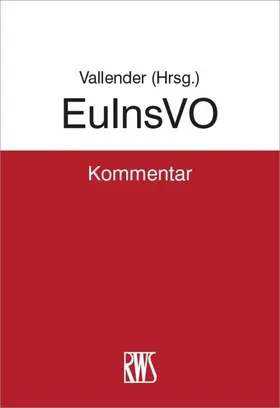 Vallender |  EuInsVO | eBook | Sack Fachmedien