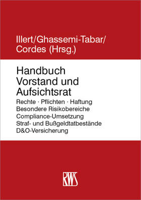 Staffan / Illert / Ghassemi-Tabar | Handbuch Vorstand und Aufsichtsrat | E-Book | sack.de