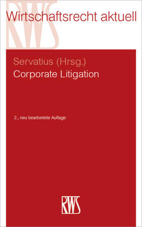 Servatius | Corporate Litigation | E-Book | sack.de