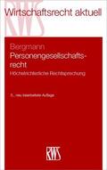 Bergmann / Alfred |  Höchstrichterliche Rechtsprechung zum Personengesellschaftsrecht | eBook | Sack Fachmedien