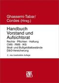 Ghassemi-Tabar / Cordes |  Handbuch Vorstand und Aufsichtsrat | eBook | Sack Fachmedien