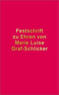 Czerwenka / Korte / Kübler |  Festschrift zu Ehren von Marie Luise Graf-Schlicker | Buch |  Sack Fachmedien