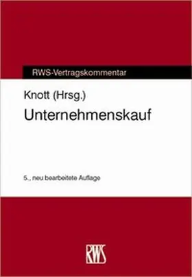 Knott | Unternehmenskauf | Buch | 978-3-8145-8452-2 | sack.de