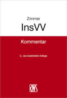 ZImmer | Zimmer, F: InsVV | Buch | 978-3-8145-9034-9 | sack.de