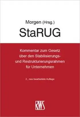 Morgen |  StaRUG | Buch |  Sack Fachmedien