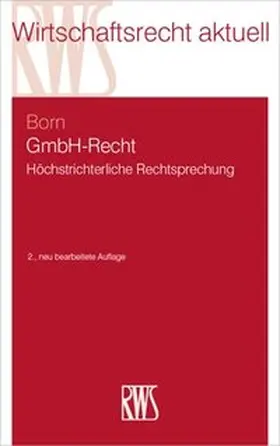 Born |  GmbH-Recht | Buch |  Sack Fachmedien