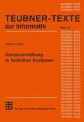  Dienstvermittlung in Verteilten Systemen | Buch |  Sack Fachmedien