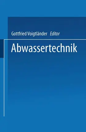 Voigtländer |  Abwassertechnik | Buch |  Sack Fachmedien