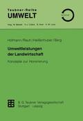 Rauh / Heissenhuber / Berg |  Rauh, R: Umweltleistungen der Landwirtschaft | Buch |  Sack Fachmedien