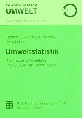 Stoyan / Jansen |  Umweltstatistik | Buch |  Sack Fachmedien