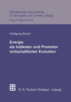 Energie als Indikator und Promotor wirtschaftlicher Evolution | Buch | 978-3-8154-3543-4 | www.sack.de