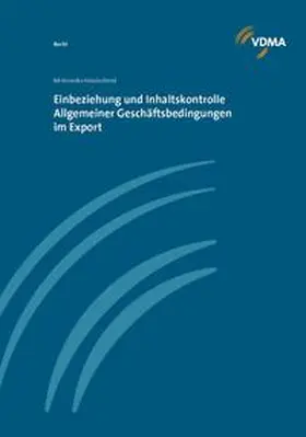 Häuslschmid |  Einbeziehung und Inhaltskontrolle Allgemeiner Geschäftsbedingungen im Export | Buch |  Sack Fachmedien