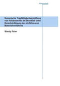 Peter |  Numerische Tragfähigkeitsermittlung von Holzbauteilen im Brandfall unter Berücksichtigung des nichtlinearen Materialverhaltens | Buch |  Sack Fachmedien